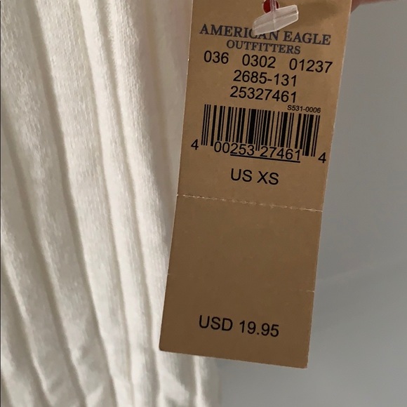 American eagle cross crop top (ribbed) - Picture 4 of 4